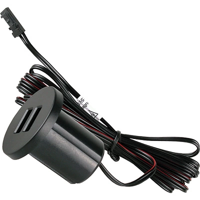 Устройство для зарядки аккумуляторов чёрный GNI-USB 1xUSB/1xTYPE-C/12VDC, 5VDC 2.1A - фото 1