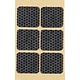 Подкладка самоприлипающая фетровая прорезиненная 40 х 40мм (1упак.=6шт), черная, Folmag - фото 1